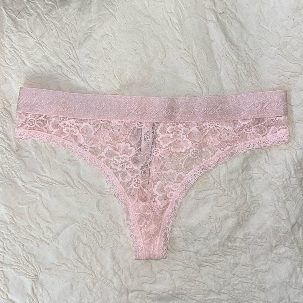 Victoria’s Secret Lace Thong Underwear